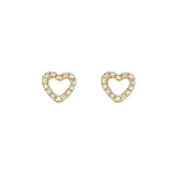 Heart Studs