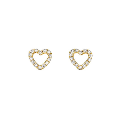 Heart Studs