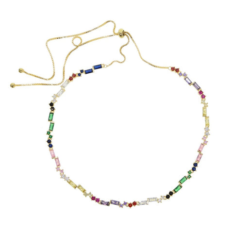 Multi-Colored Choker